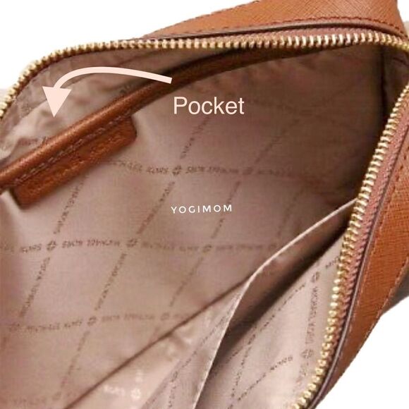 MICHAEL KORS Jet Set east west CROSSBODY Messenger Shoulder Handbag Signature - Picture 5 of 14